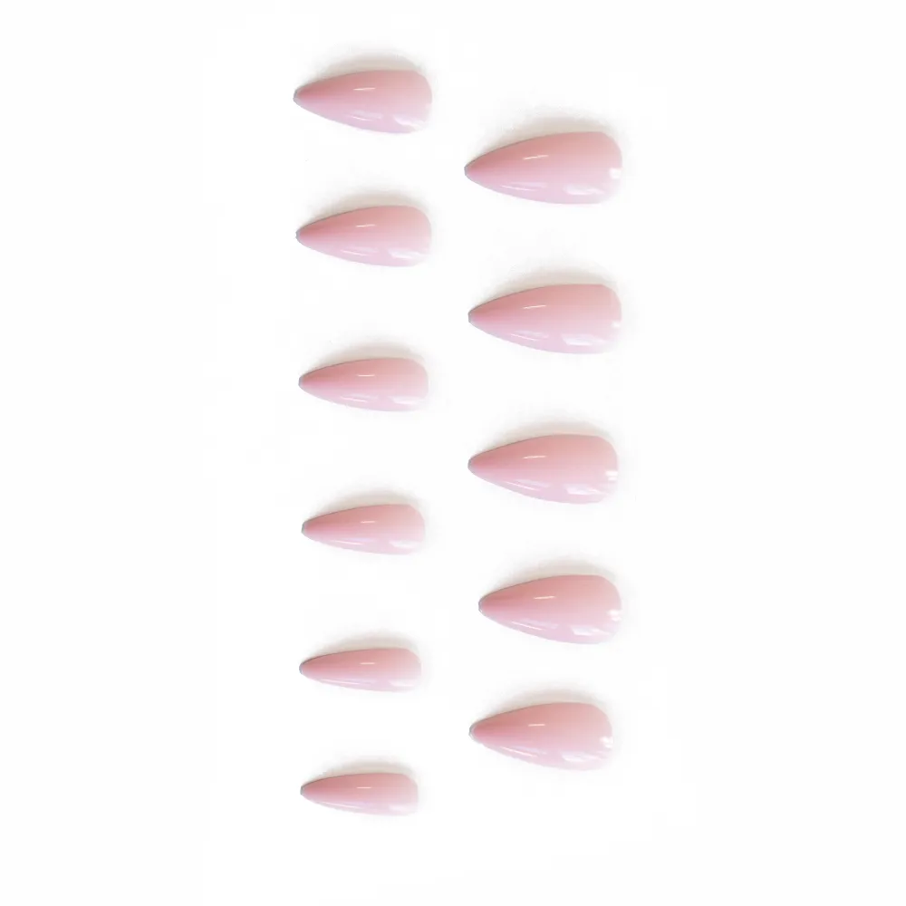 Full Cover Nude Pink Medium Almond Tips 550 Master Pack