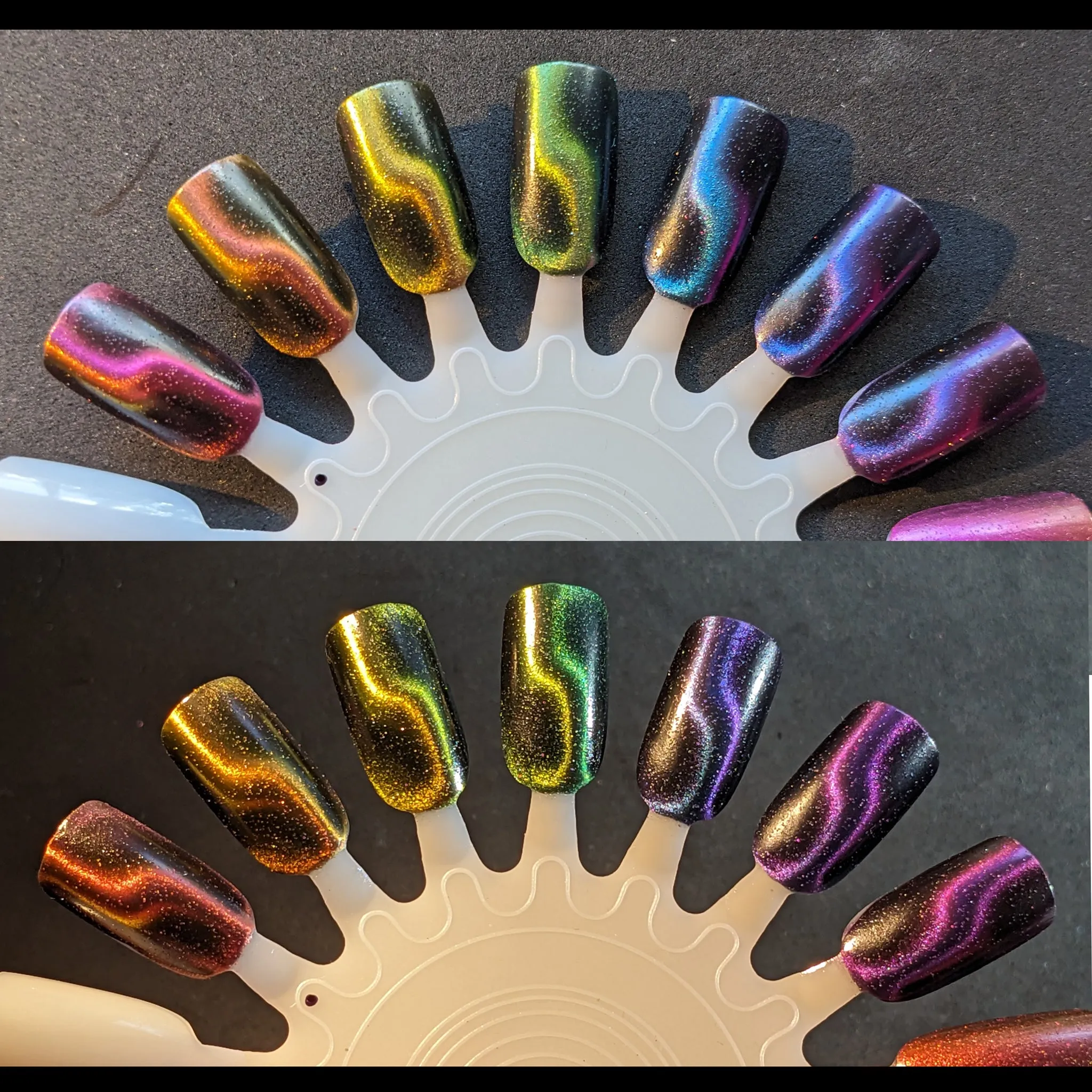 Galaxy Rise - Purple/Violet Magnetic Multichrome & Reflective Glittter