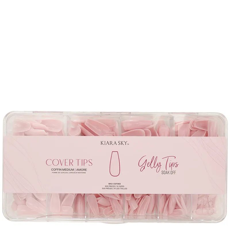 Gelly Tips - Coffin Medium - Amore