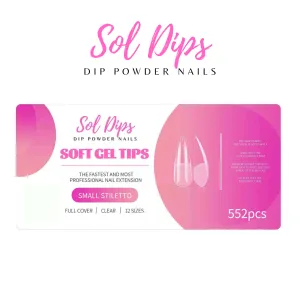Gelly Tips - Small Stiletto
