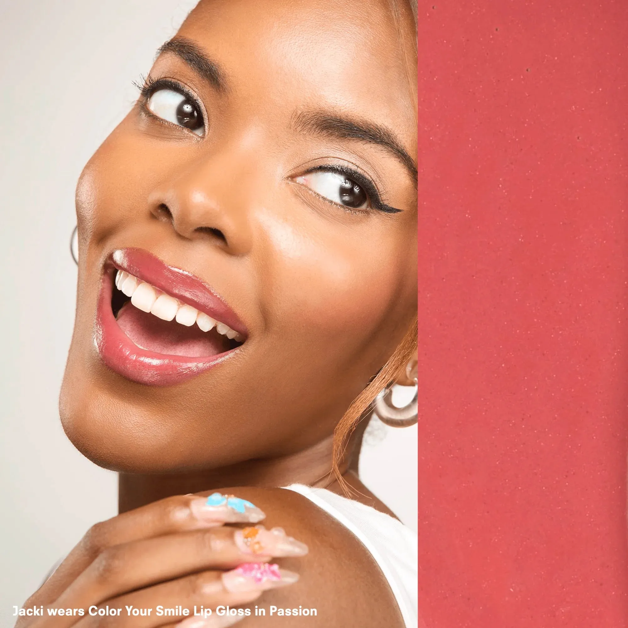 Gerard Cosmetics Color Your Smile Lip Gloss - Passion