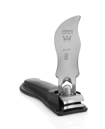 GERMANIKURE Small nail clipper with leather case