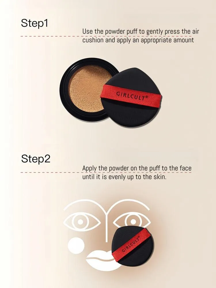 Girlcult Oil Control Lasting Cushion Foundation GC034