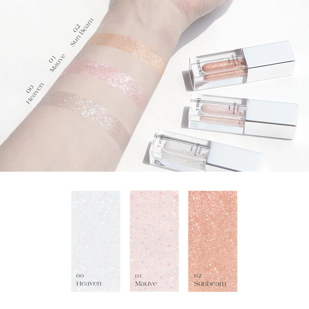 Glitter eyeshadow