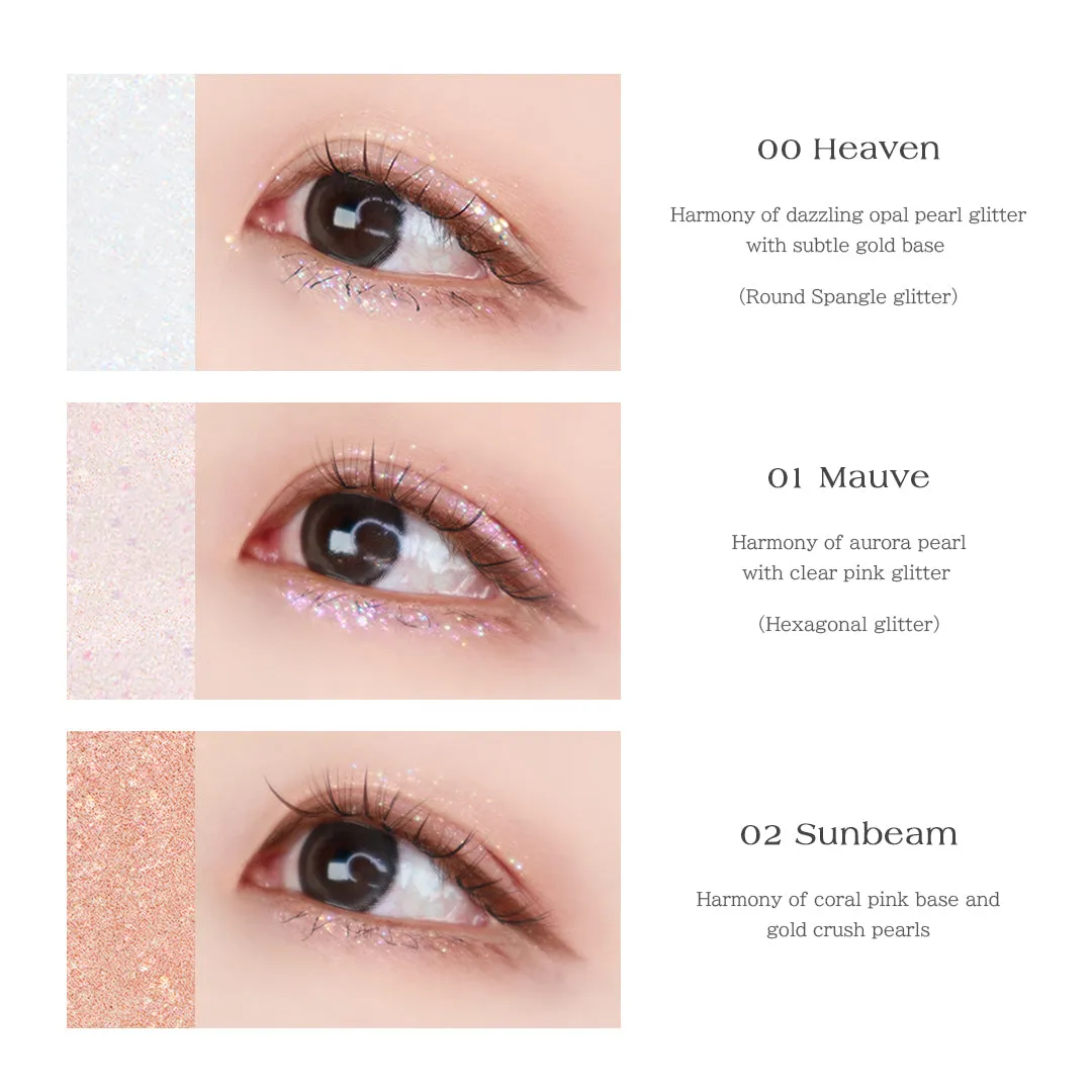 Glitter eyeshadow