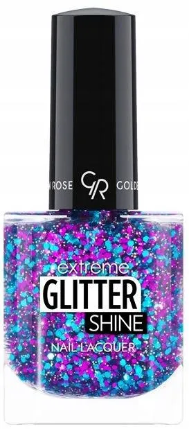 Golden Rose Extreme Glitter Shine Nail Polish