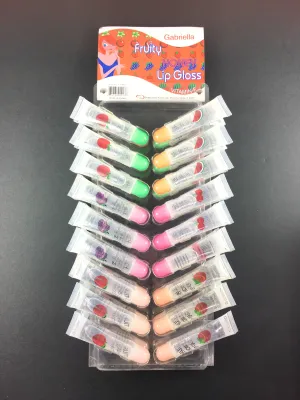 GR9417, DP) SMALL TUBE LIP GLOSS CLEAR 3DZ/DP