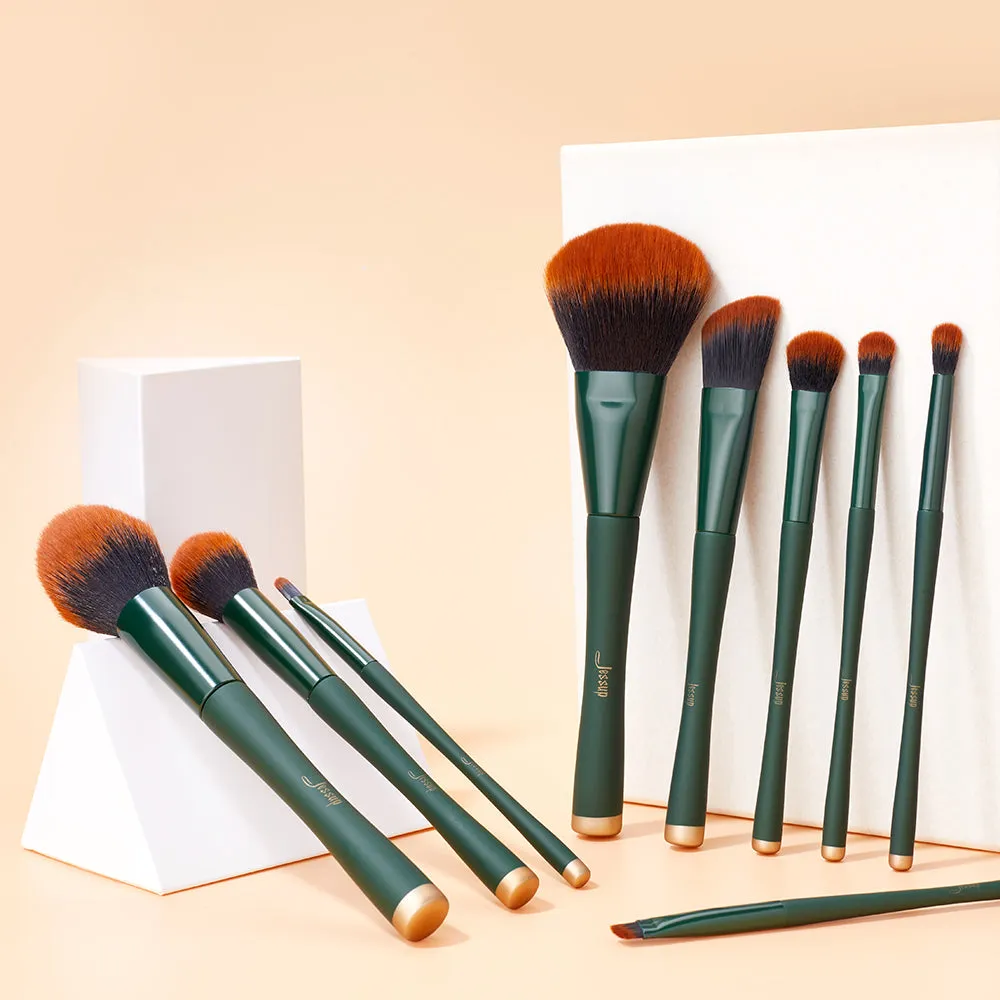 Green Basic Brush Set 9Pcs T268