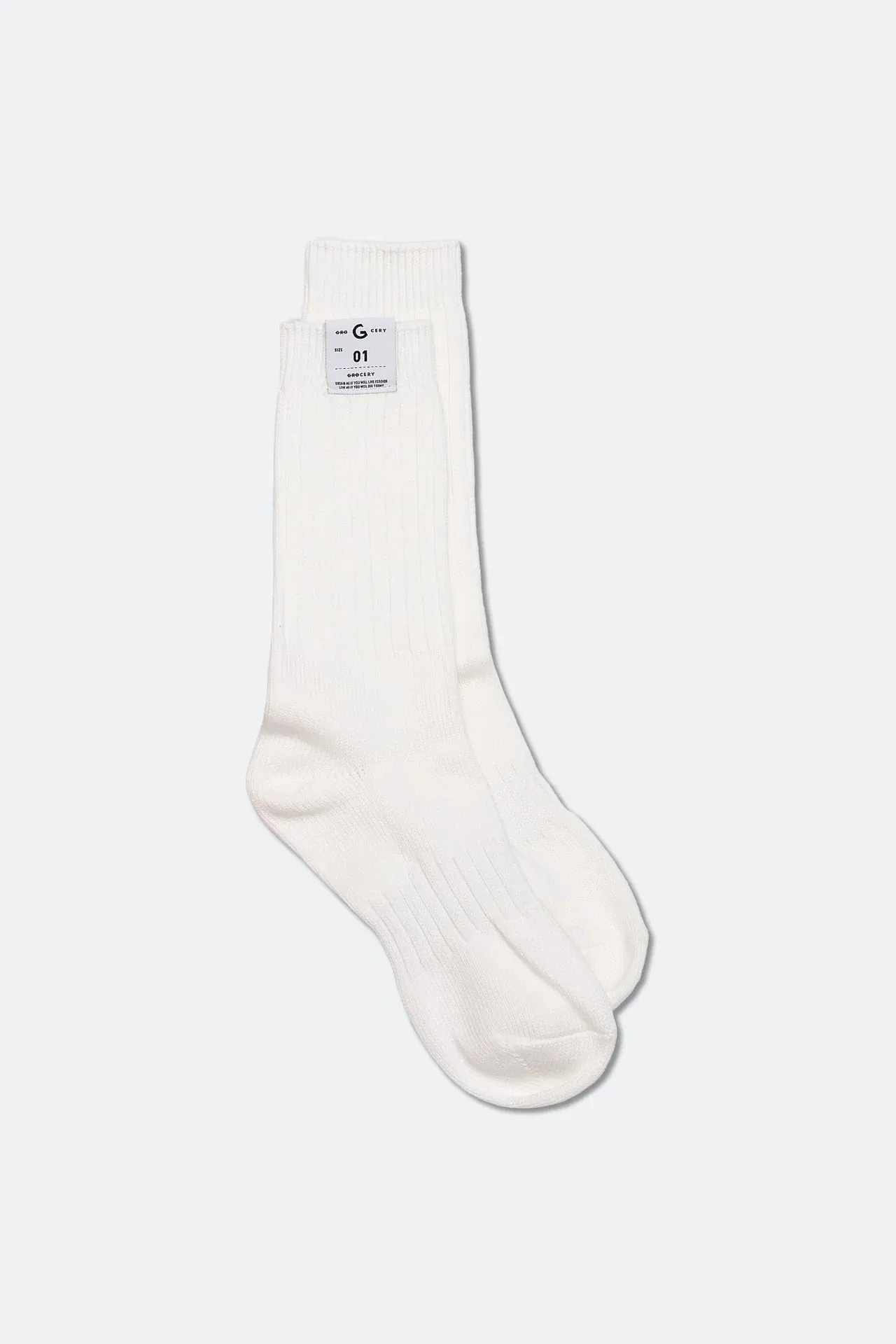 GROCERY SO-004 SOCKS 4.0 PACK/ WHITE/ CREAM/ NAVY