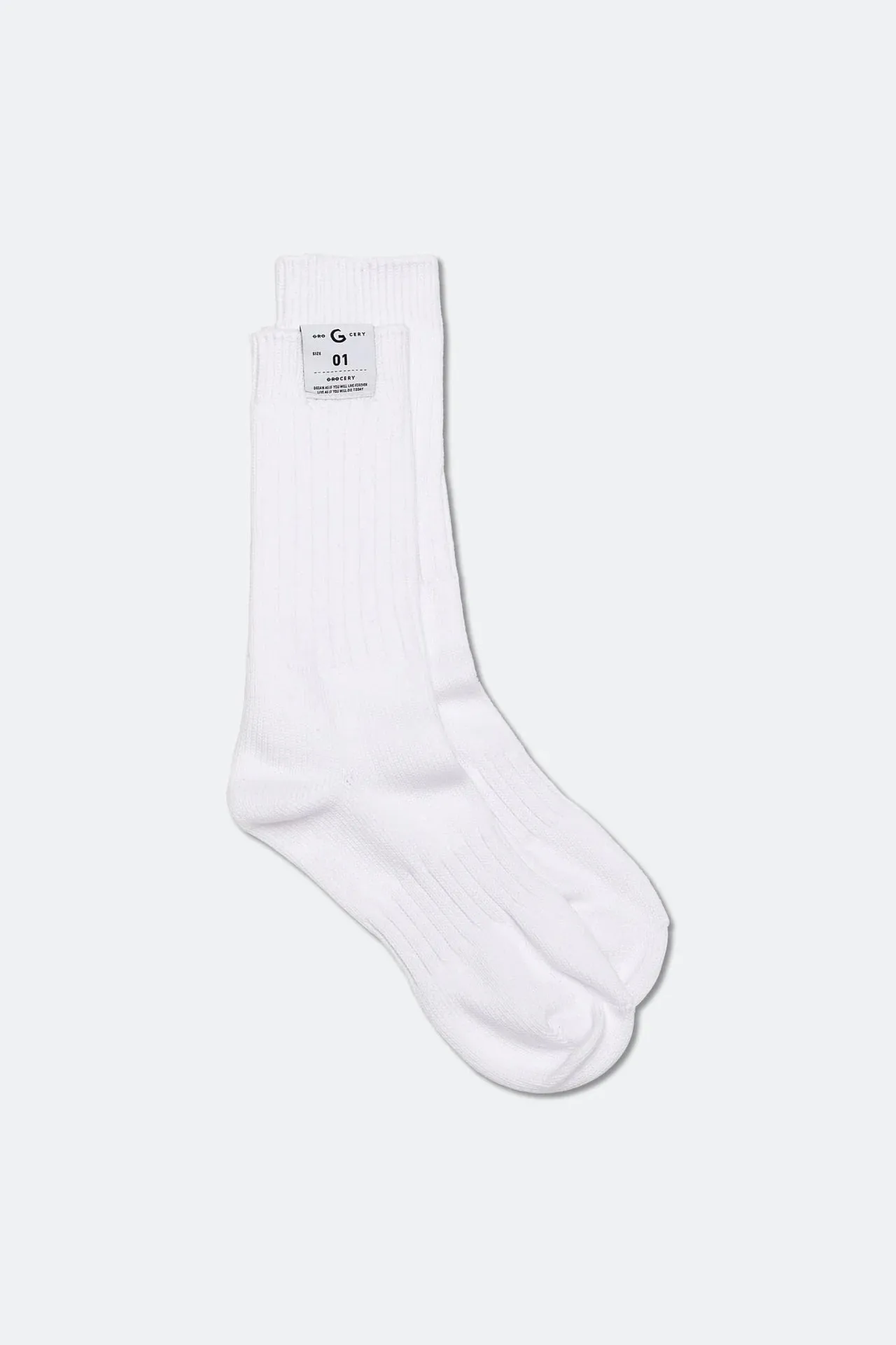 GROCERY SO-004 SOCKS 4.0 PACK/ WHITE/ CREAM/ NAVY