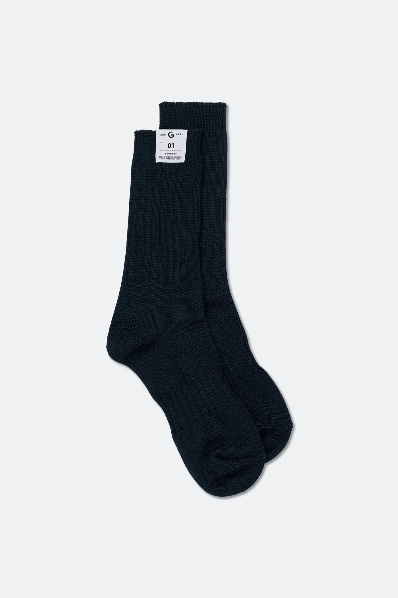 GROCERY SO-004 SOCKS 4.0 PACK/ WHITE/ CREAM/ NAVY