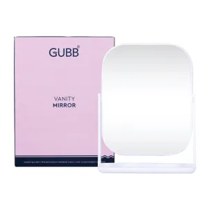 GUBB Vanity Mirror with Storage Tray - White