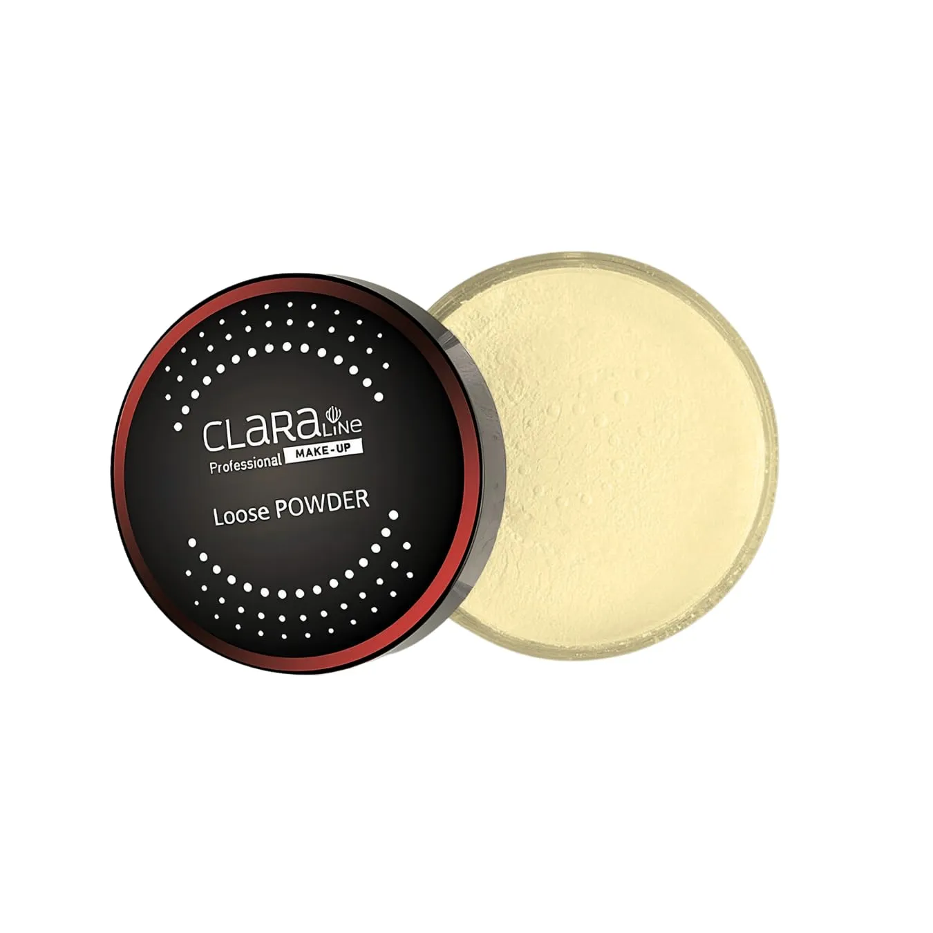 HD Loose Powder Form, Paraben-Free, Lightweight,Breathable, Long-Lasting, Transparent, Flawless Matte Finish, Face Setting Makeup Gift for Women, Ivory