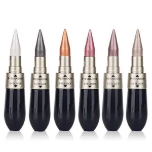 HengFang Dual-use Shimmer Eye Shadow Black Eyeliner Stick
