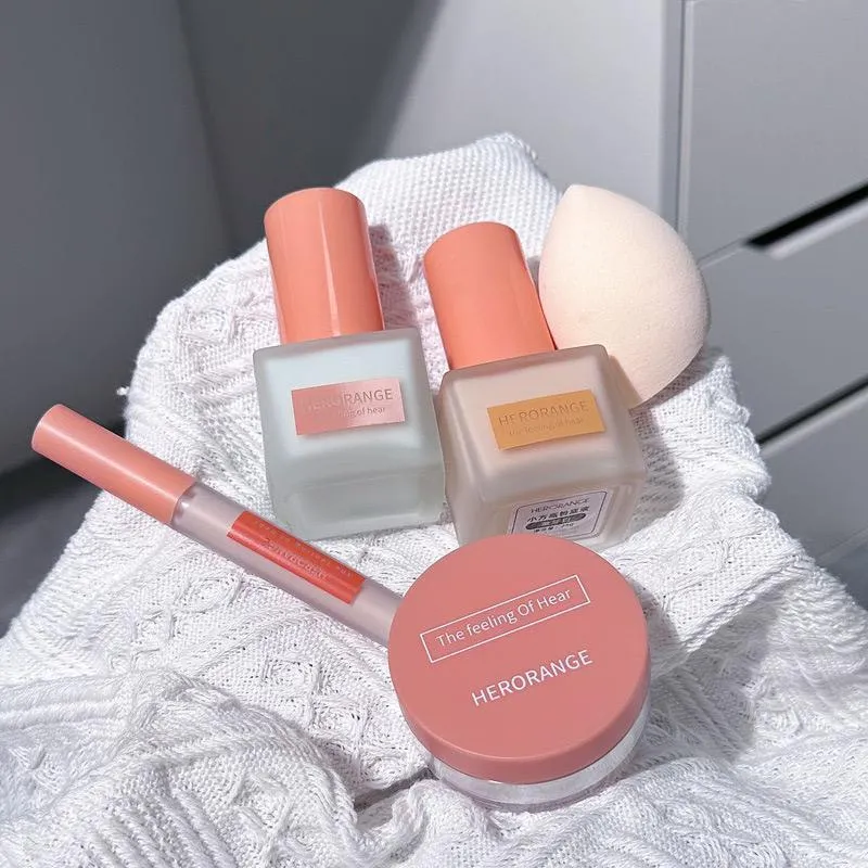 HERORANGE - 5pcs Face Makeup Set