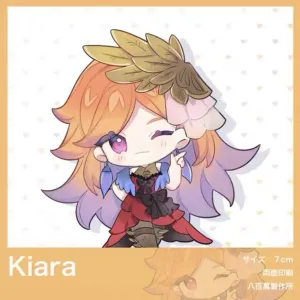 Hololive Vtuber - Takanashi Kiara Double-sided Acrylic Keychain