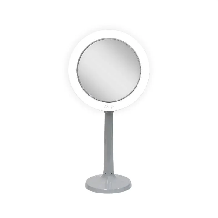 Hudson Lighted Makeup Mirror with Magnification & Suction Cup