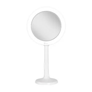 Hudson Lighted Makeup Mirror with Magnification & Suction Cup