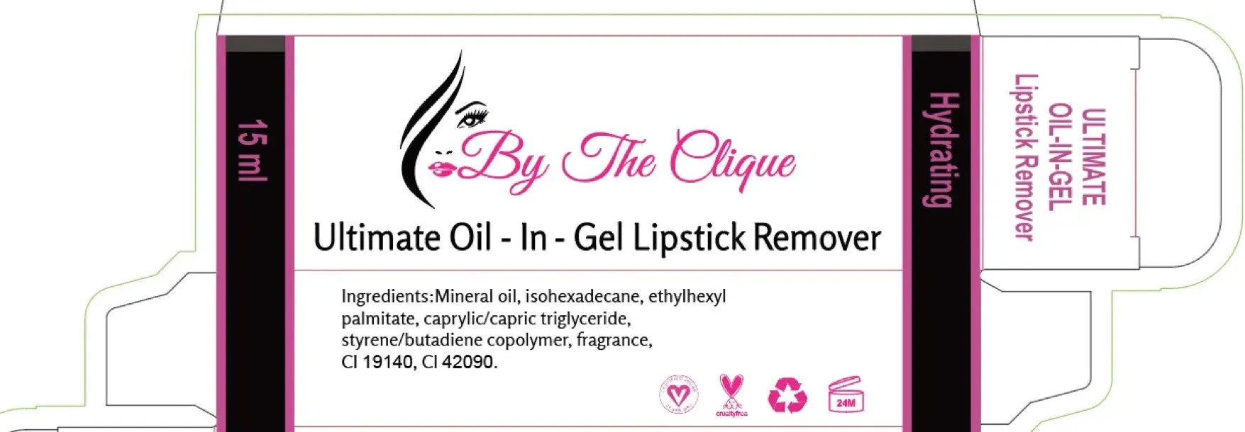 Hydrating Ultimate Oil -In- Gel Lipstick Remover | By The Clique