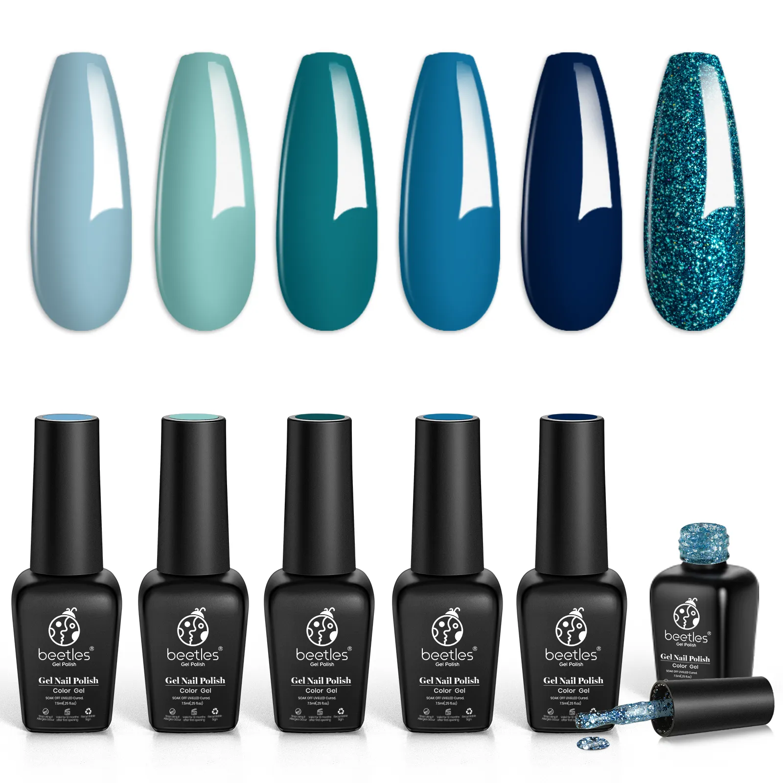 Iceland Lagoon | 6 Colors Gel Polish Set