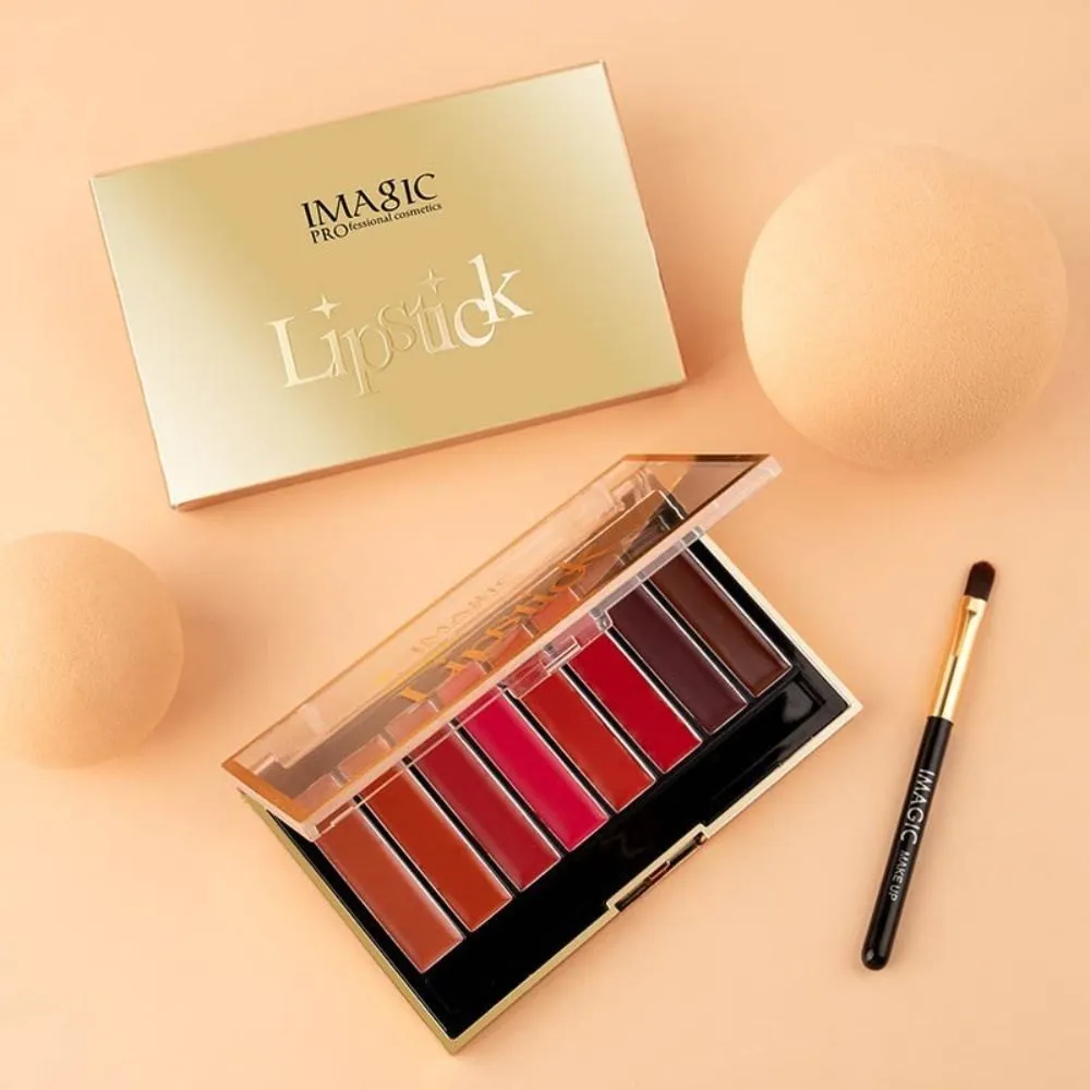IMAGIC MATTE LIPSTICK 8 COLORS PALETTE LP-215