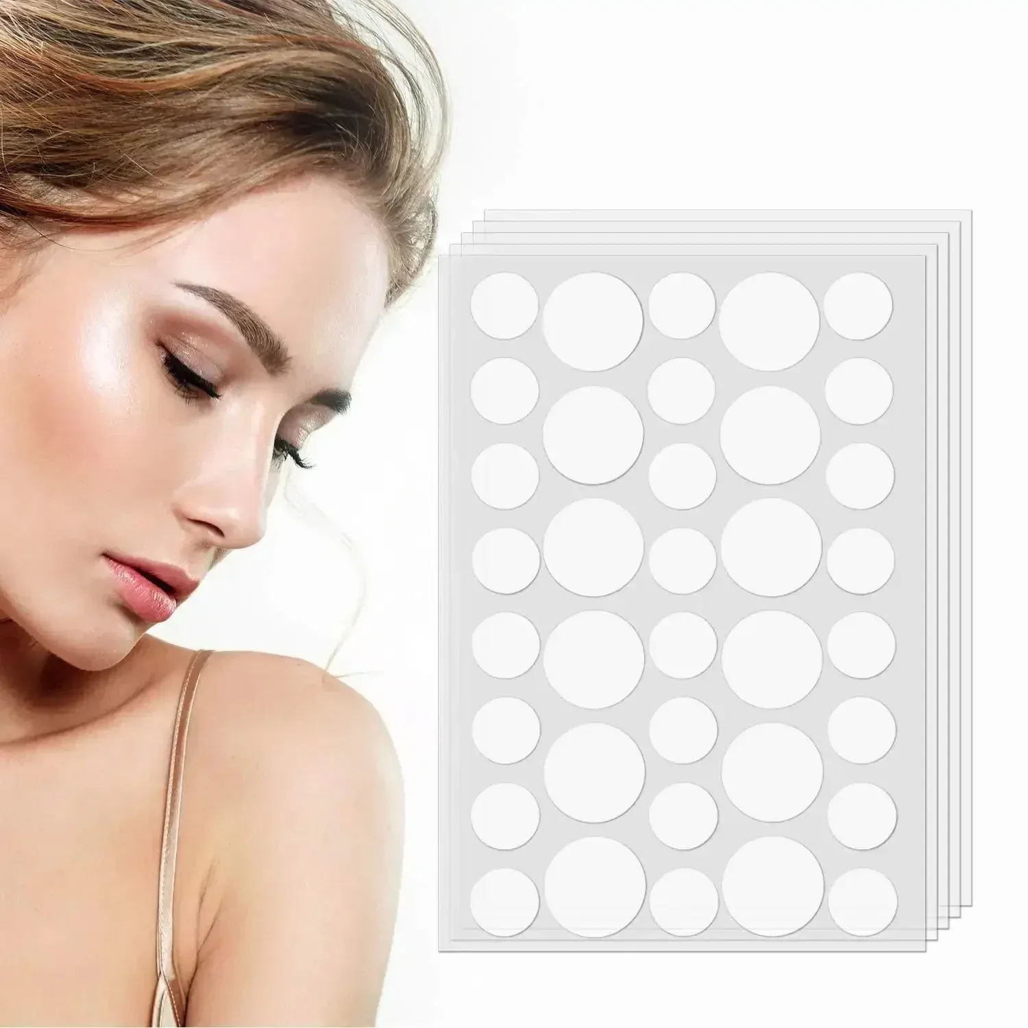 Invisible Acne Patches - Removal Pimple Anti-Acne Hydrocolloid Patches - Spots Marks Concealer Repair