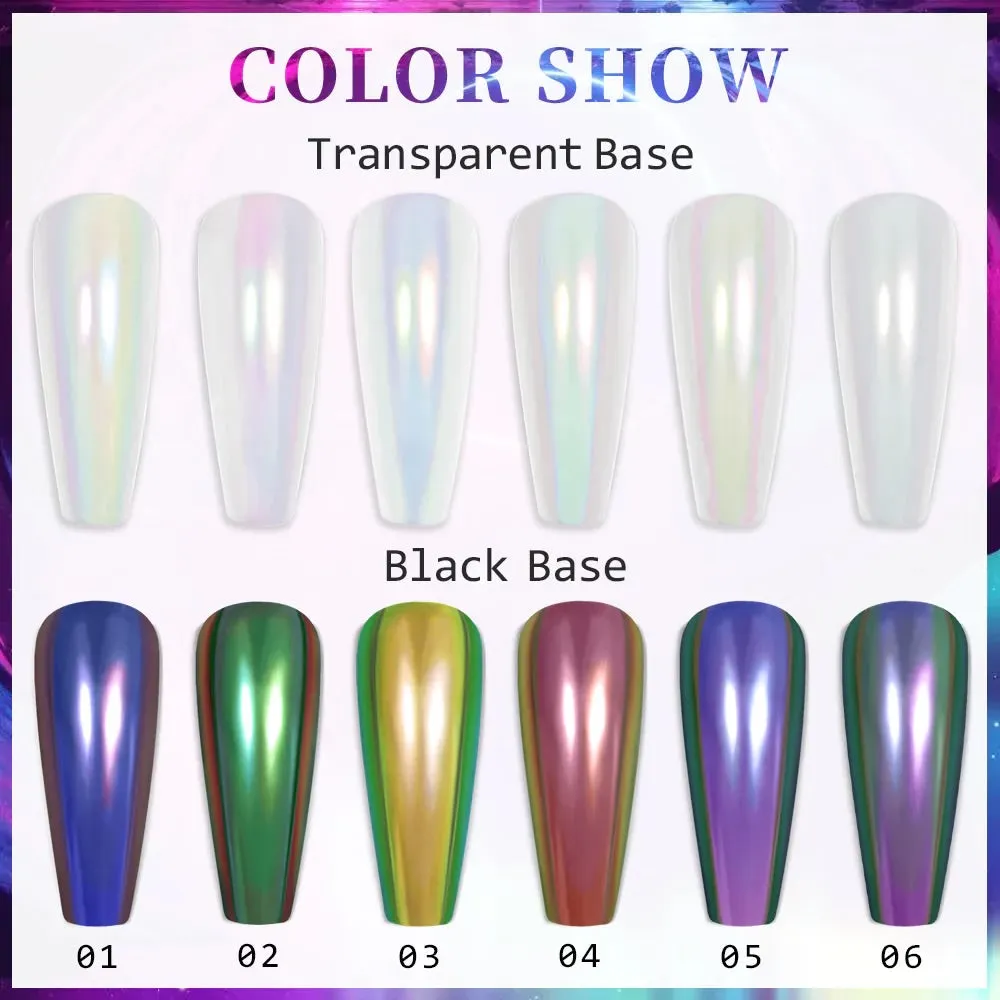 Iridescent Purple #5 Liquid Chrome Aurora Kit