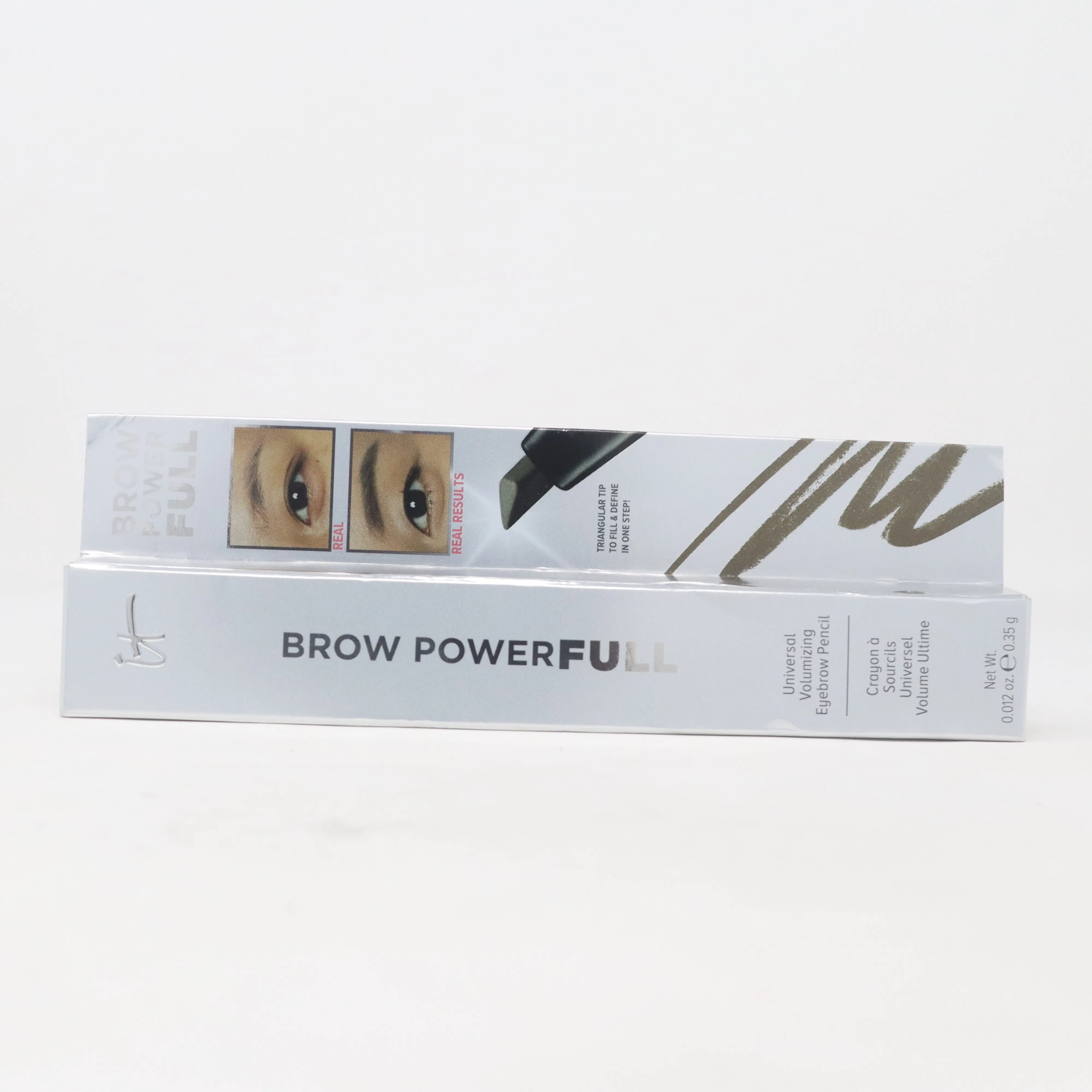 It Cosmetics Brow Powerful Eyebrow Pencil 0.012oz Universal Taupe New With Box