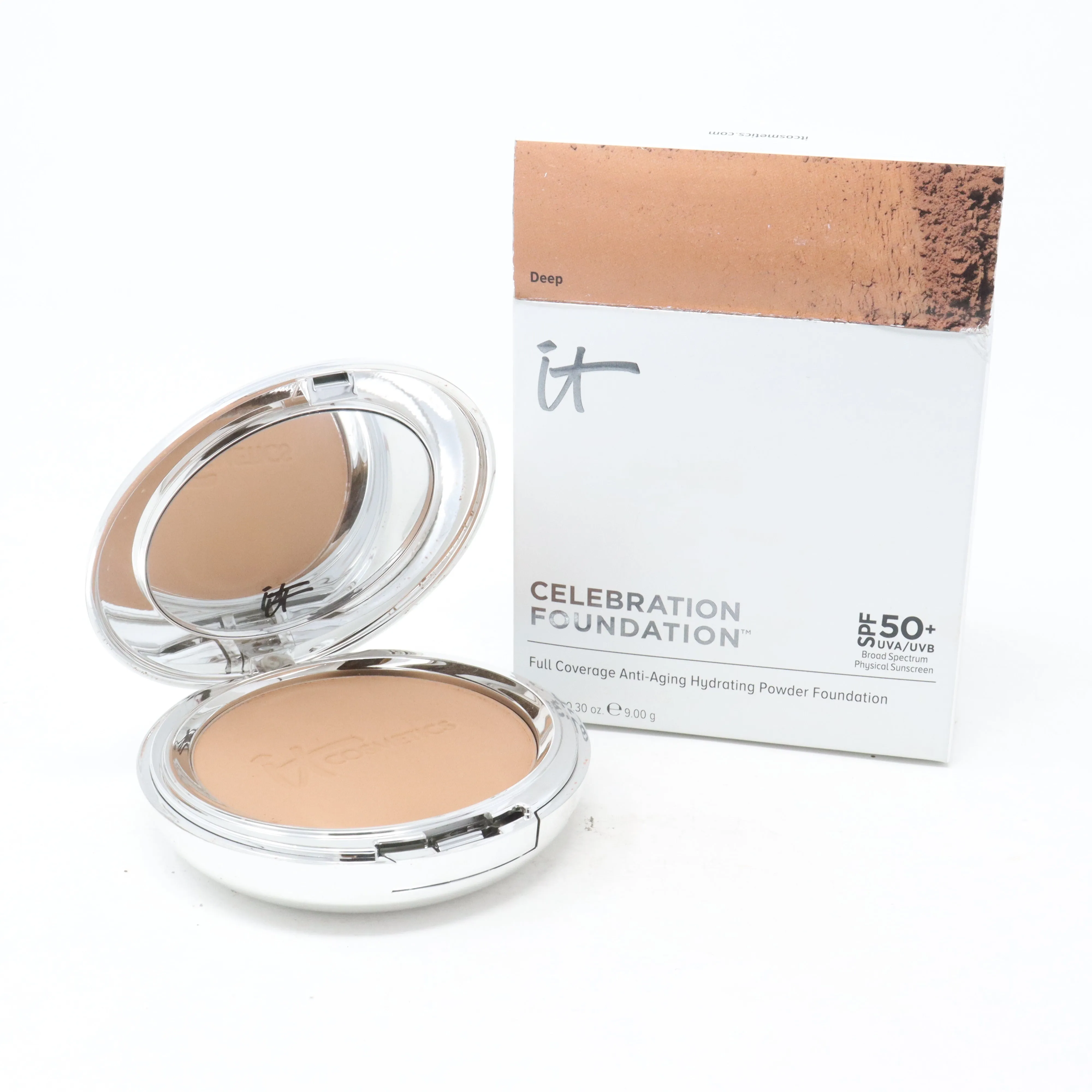 It Cosmetics Celebration Full Coverage Powder Foundation 0.30oz  New With Box