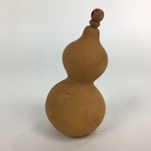 Japanese Hyotan Natural Gourd Sake Bottle Brown Lucky Charm Calabash G235
