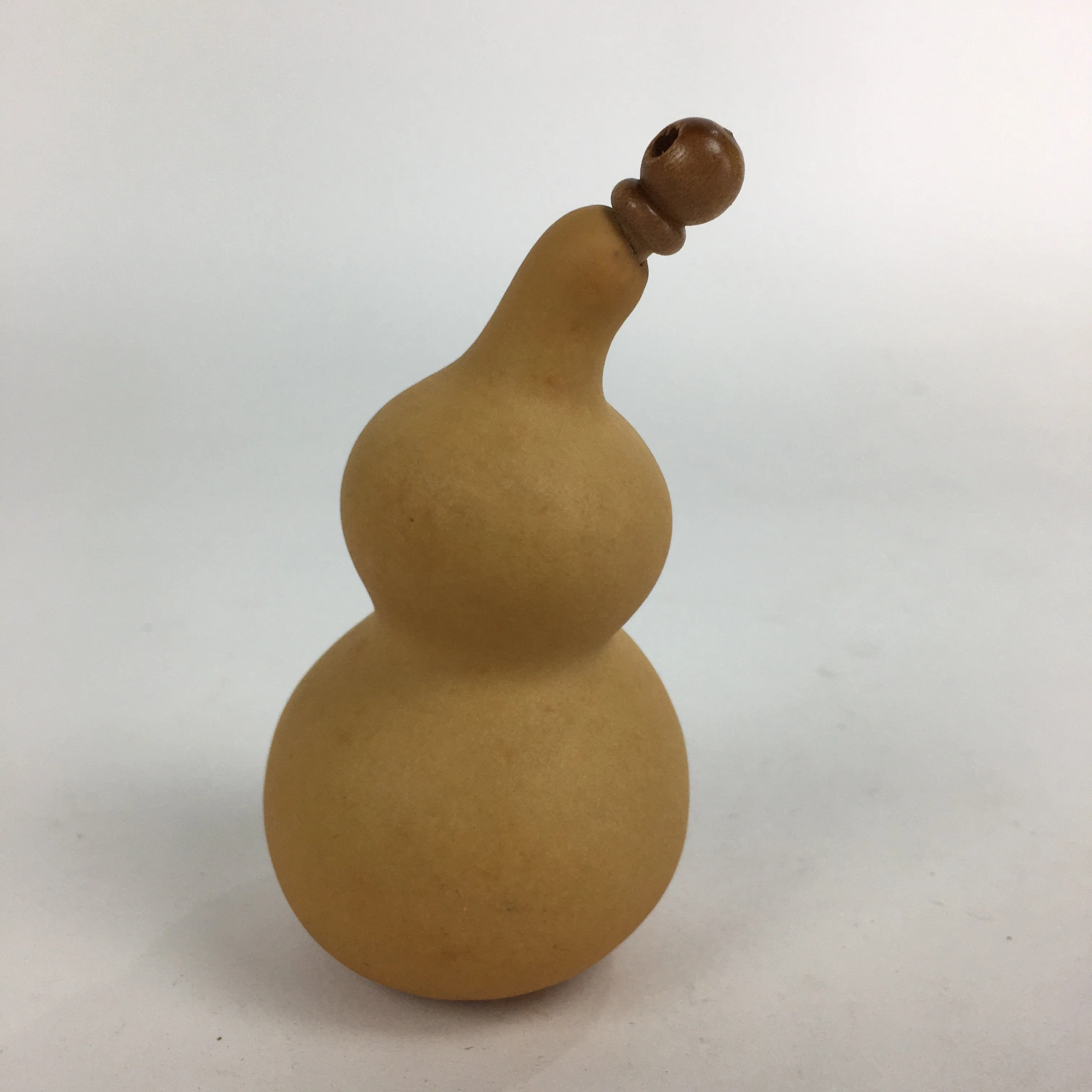 Japanese Hyotan Natural Gourd Sake Bottle Brown Lucky Charm Calabash G241