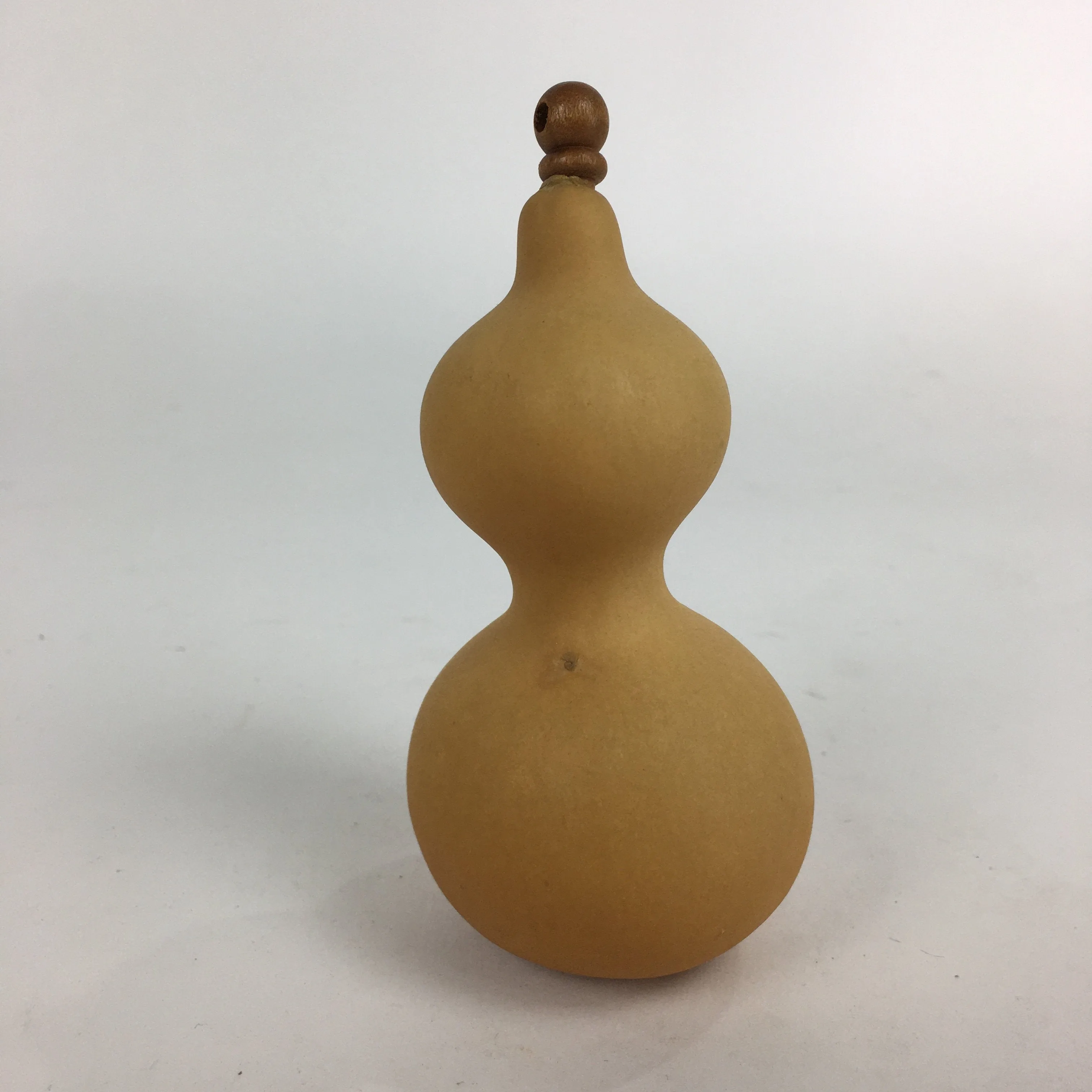 Japanese Hyotan Natural Gourd Sake Bottle Brown Lucky Charm Calabash G242