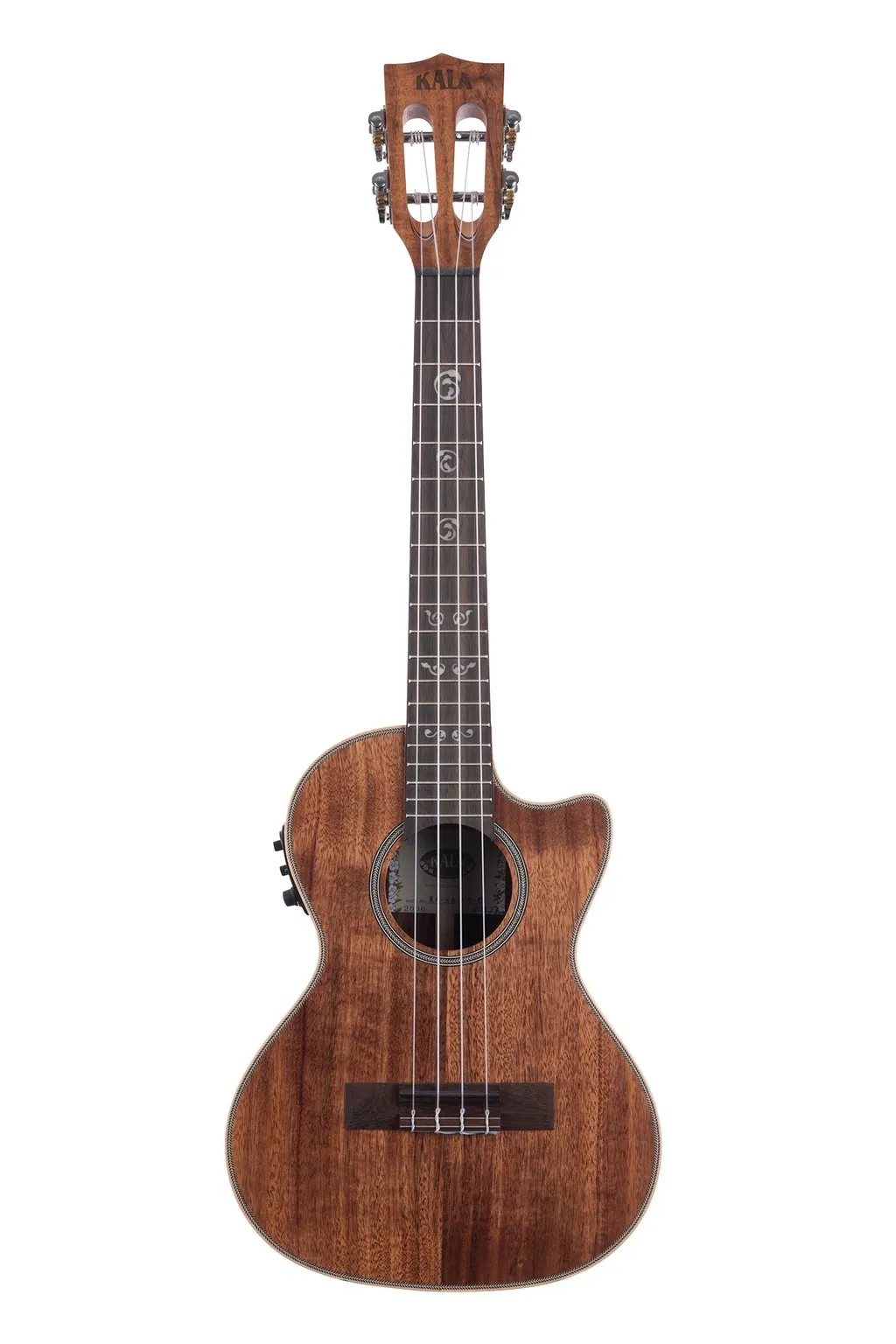 Kala KA-SA-TE-C Solid Acacia Tenor Cutaway Ukulele w/ EQ