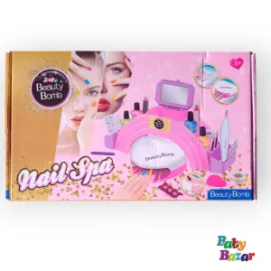 Kids Nail Polish Set for Girls All in One Nail Art Kit with Dryer Glitter & Nail Pens