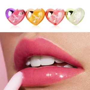 Kiss Beauty 24k Lip Gloss Heart Shape