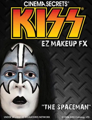 Kiss Makeup / "Spaceman" Ace Frehley Makeup / Licensed  Kit