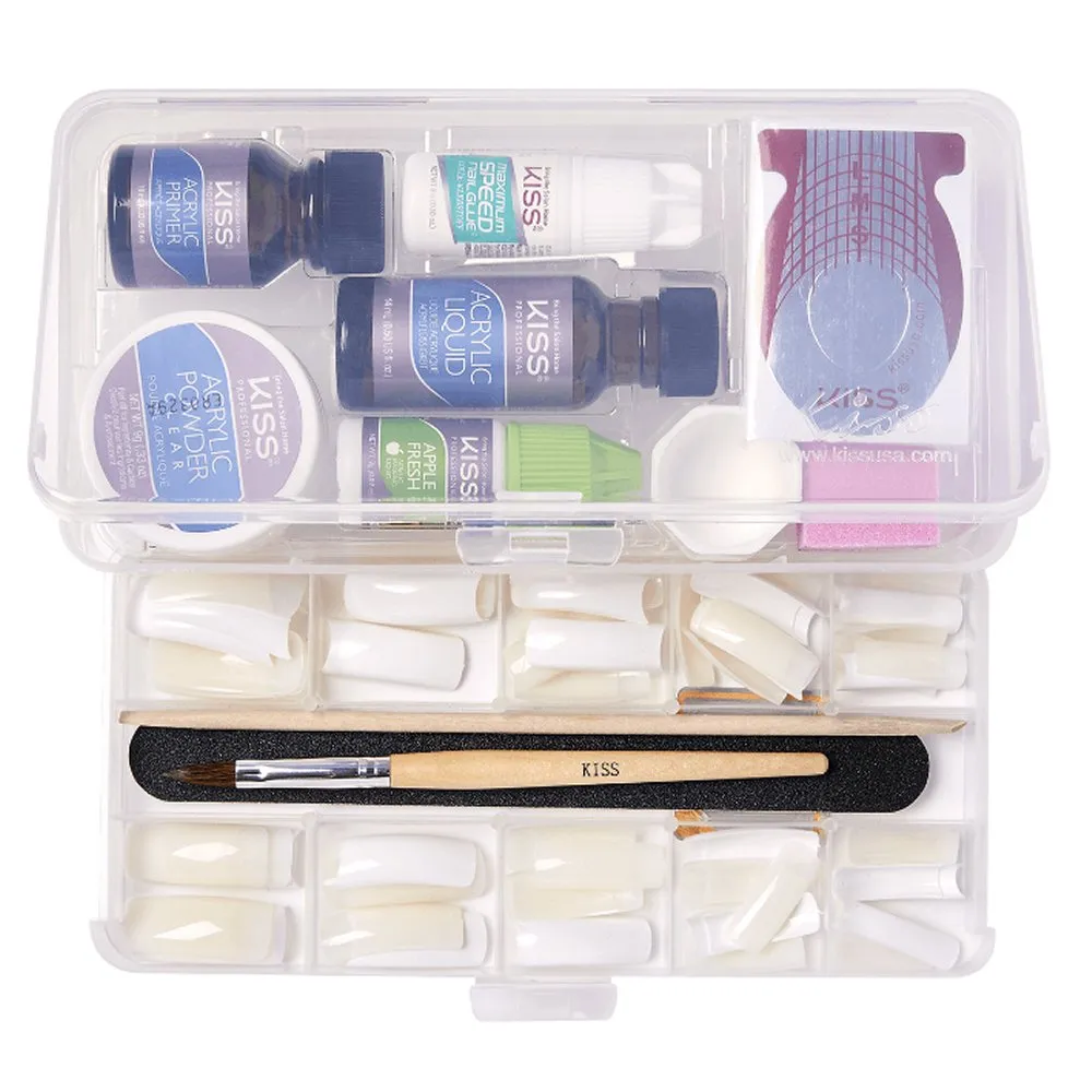 KISS "Salon Kit" - Complete Acrylic Sculpture Nail Kit