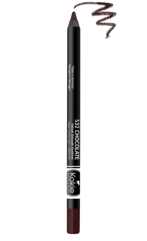 KOKIE COSMETICS - Velvet Smooth Eyeliner Chocolate - 0.042 oz. (1.2 g)