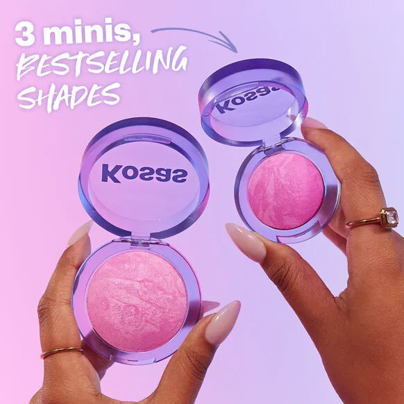 KOSAS Blush is Life Trio Blush On set
