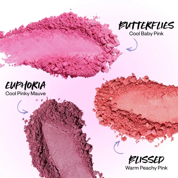 KOSAS Blush is Life Trio Blush On set