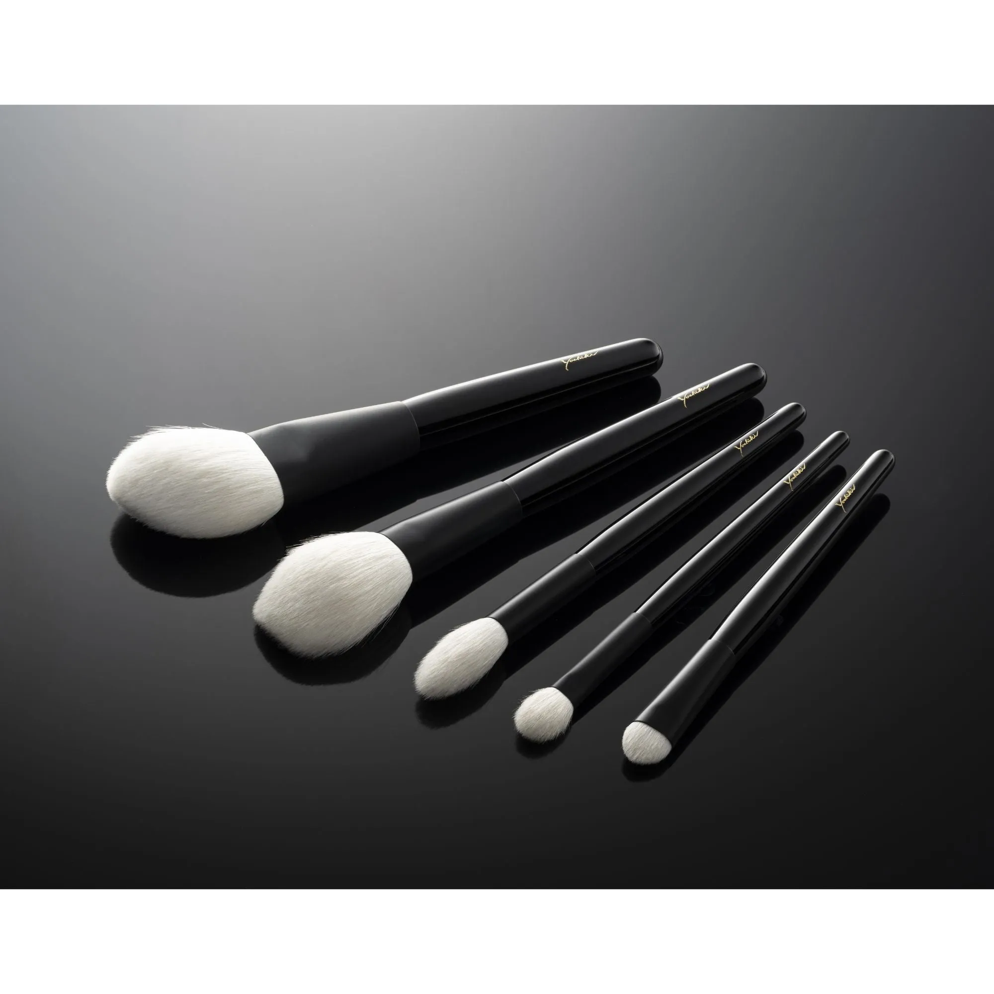 Koyudo YB-3 Highlighter/ Large Eyeshadow Brush, Yoshiki Black (Yuitsumuni Collection)