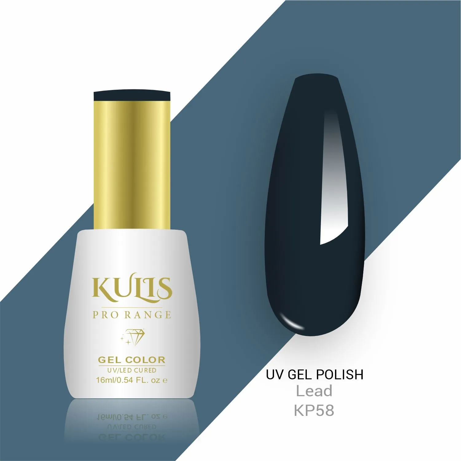 Kulis ProRange - UV Gel Nail Polish - KP58 -Lead