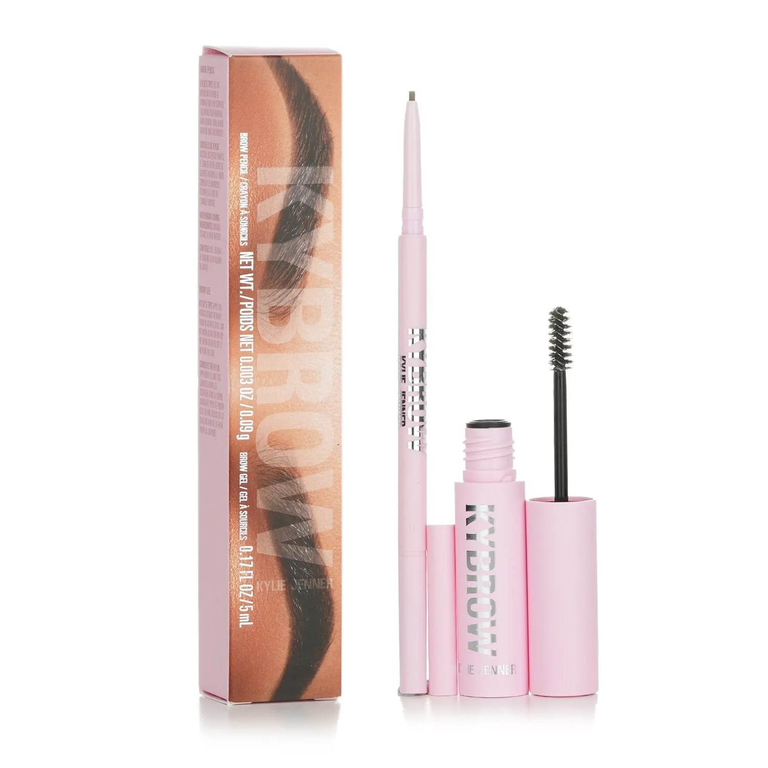 KyBrow Kit: Brow Gel 5ml   Brow Pencil 0.09g - # 005 Deep Brown