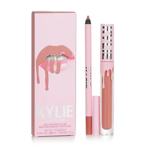 KYLIE COSMETICS - Matte Lip Kit: Matte Liquid Lipstick 3ml   Lip Liner 1.1g - # 802 Candy K Matte 006671 2pcs