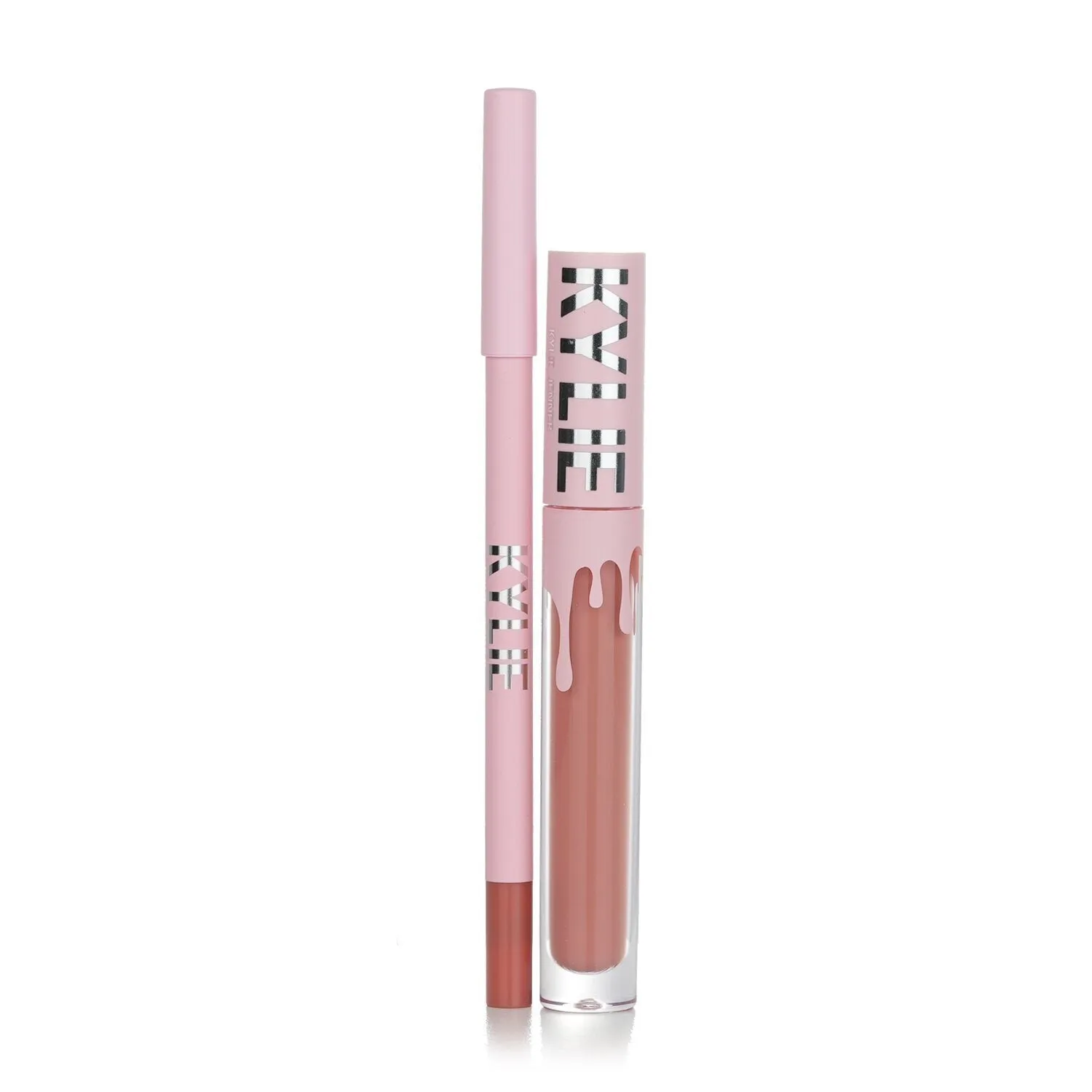 KYLIE COSMETICS - Matte Lip Kit: Matte Liquid Lipstick 3ml   Lip Liner 1.1g - # 802 Candy K Matte 006671 2pcs