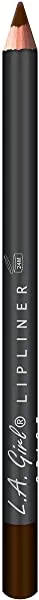 L.A. Girl Lipliner Pencil 553 Espresso, Assortment, 1 Count (LAX-GP553)