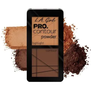 LA Girl Pro Contour Powder - 666 Medium-Deep