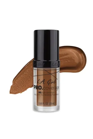 L.A Girl Pro Coverage Illuminating Foundation 28ml  Coffee
