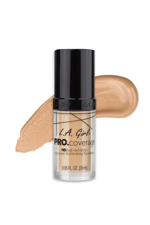 L.A Girl Pro Coverage Illuminating Foundation 28ml  Fair