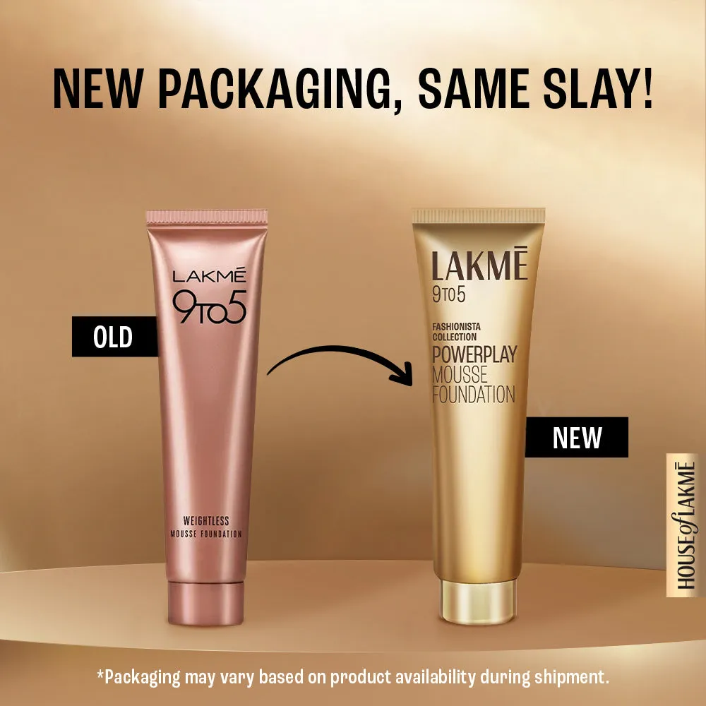 Lakmē 9 to 5 Weightless Mousse Foundation, 6gm